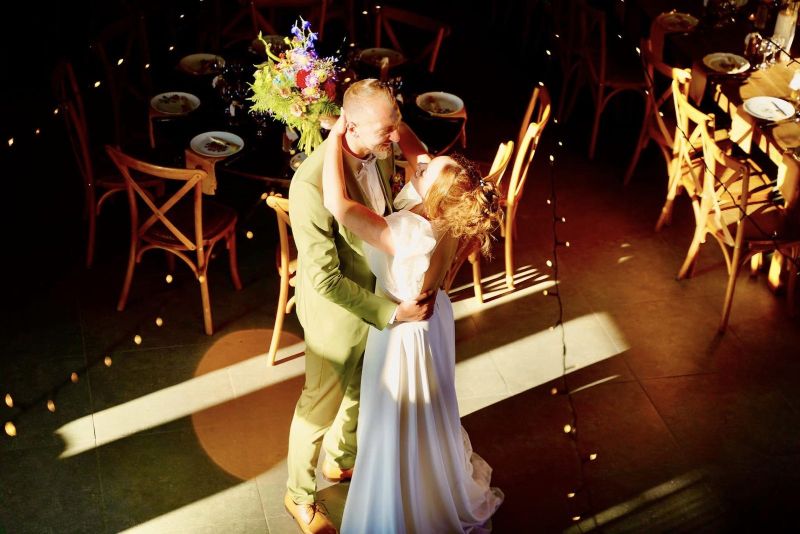 Couple dansant son ouverture de bal — cours de danse mariage dans les Weppes
